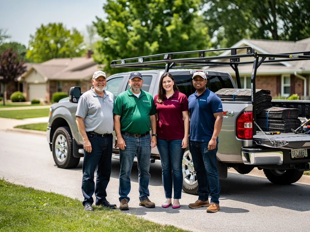 Missouri Roofing Co. team