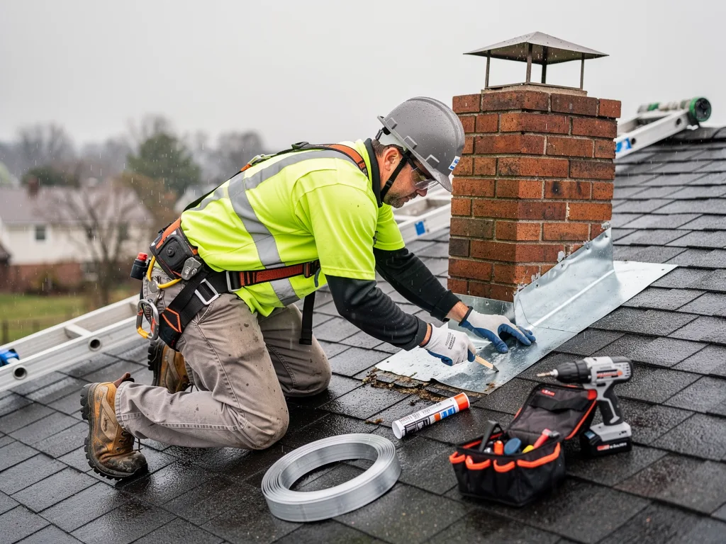 Chimney Flashing Repair