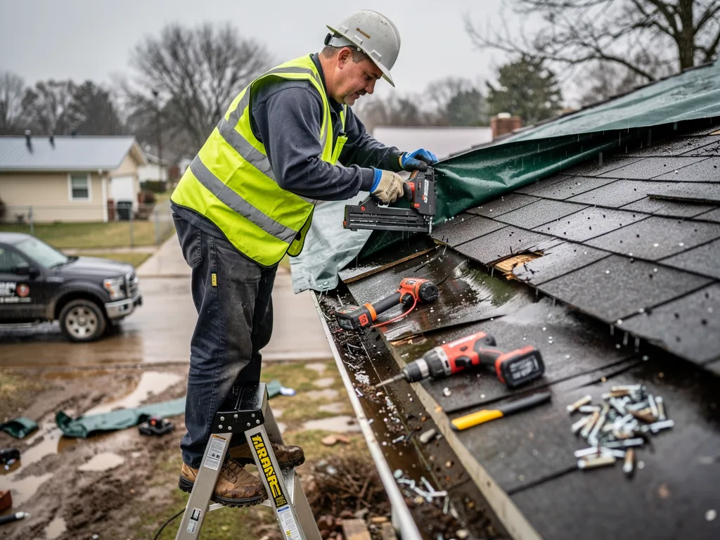 Emergency Roof Tarping